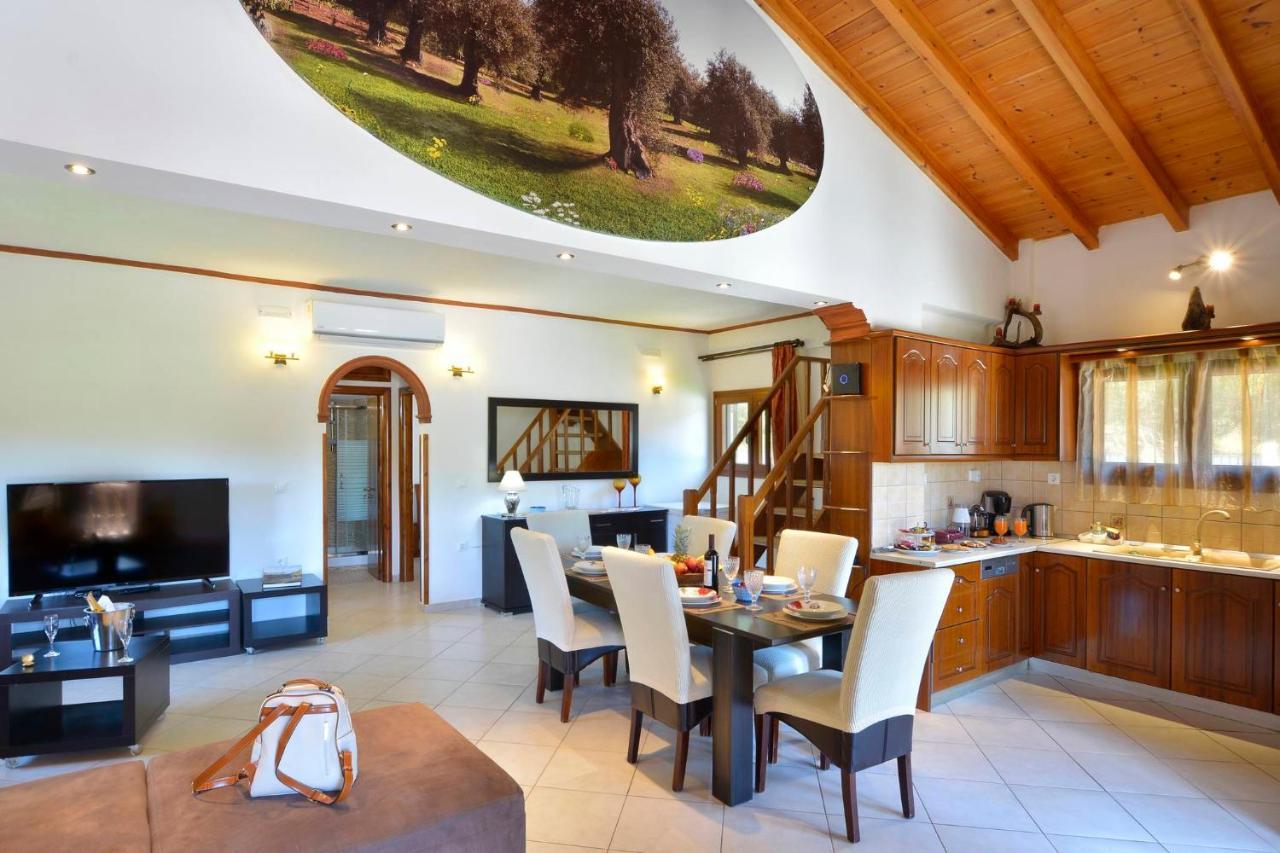 La Casa Del Sole Villa Halikounas Exteriör bild